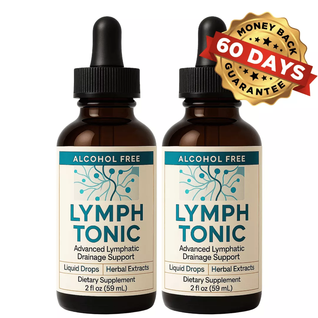 Lymph Tonic 2 bottle package with 60 day money back guarantee
