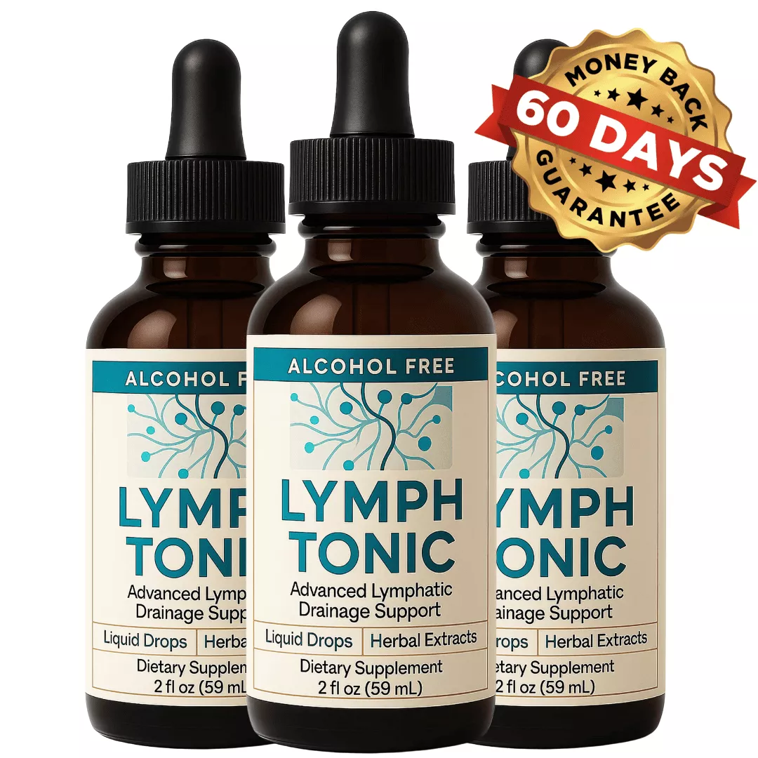 Lymph Tonic 3 bottle package with 60 day money back guarantee